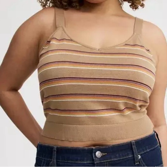 torrid Tops - Torrid Cropped Sweater Tank - 4x